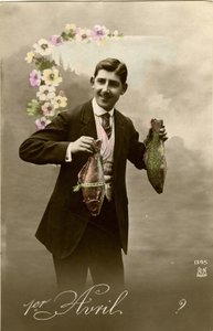 エイプリルフールの日（カラー写真） 作： French Photographer